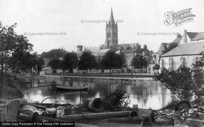 Photo of Truro, The Cathedral From The River c.1903