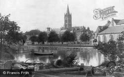 The Cathedral From The River c.1903, Truro