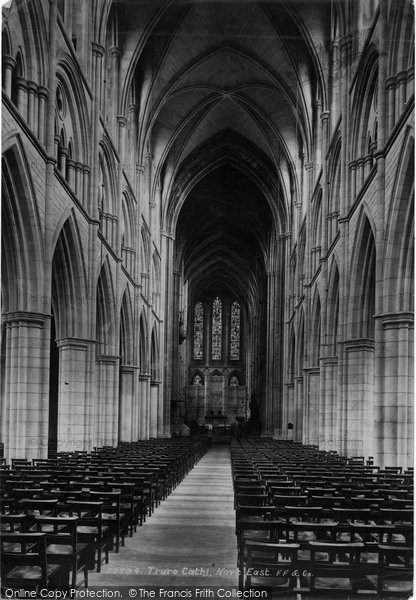 Photo of Truro, The Cathedral, Nave East 1903