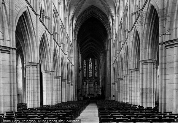 Photo of Truro, The Cathedral, Nave East 1903