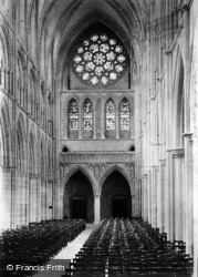 The Cathedral, Nave West 1903, Truro