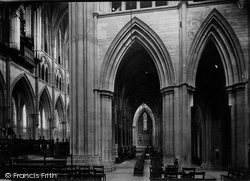 The Cathedral, South Aisle 1890, Truro