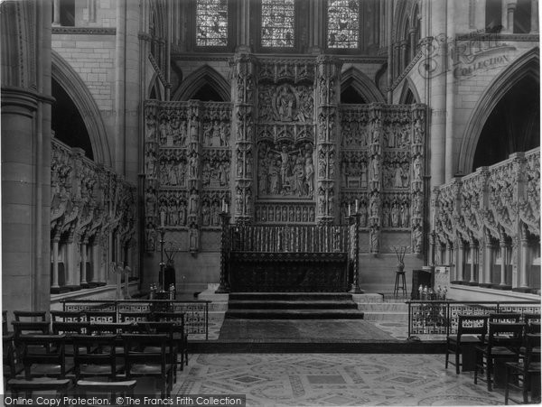 Photo of Truro, The Cathedral, The Reredos 1940