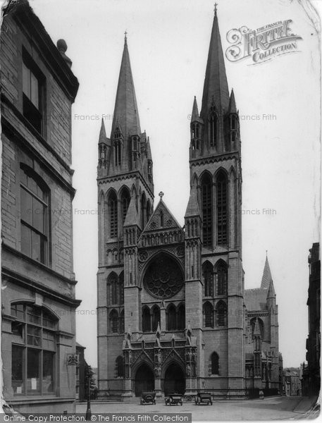 Photo of Truro, The Cathedral, West Front 1923