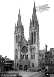The Cathedral, West Front c.1910, Truro