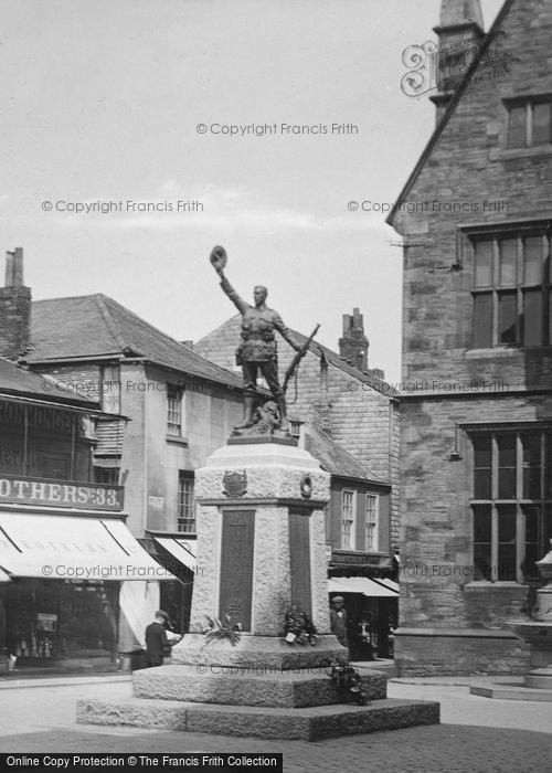 Photo of Truro, War Memorial 1923