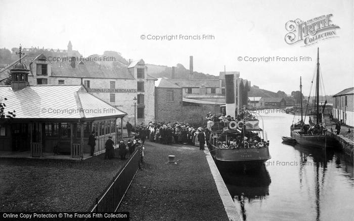 Photo of Truro, Worth's Quay 1912