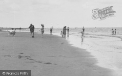 On The Beach c.1955, Trusthorpe