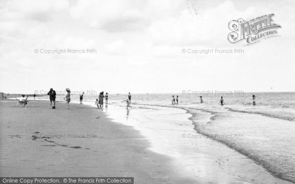 Photo of Trusthorpe, The Beach c.1955