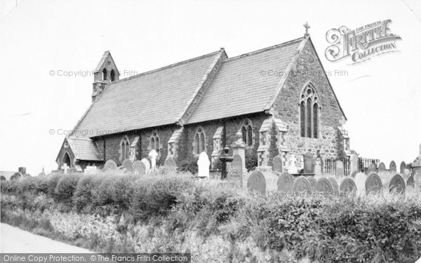 Photo of Tudweiliog, St Cwyfan Church c.1955