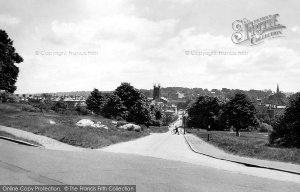 Photo of Tunbridge Wells, Church Road c.1955
