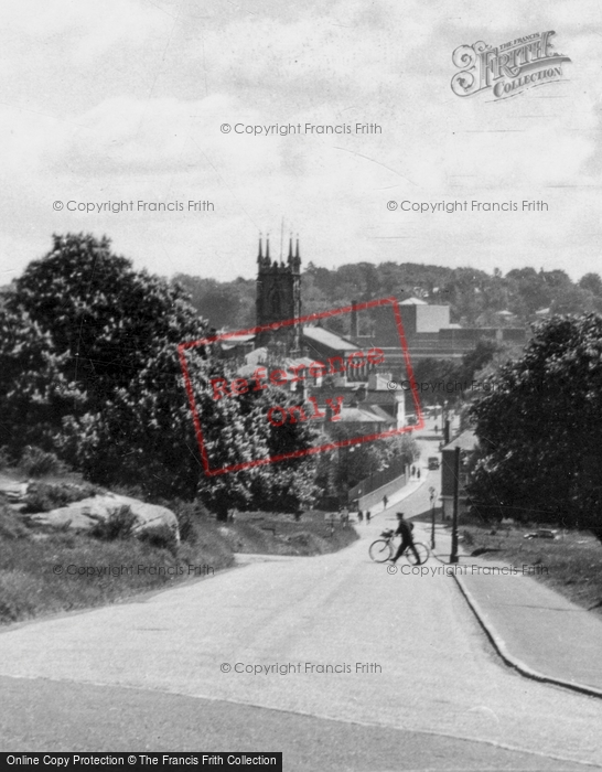 Photo of Tunbridge Wells, Church Road c.1955