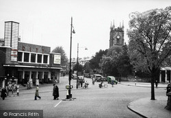 Cinema And Trinity Church c.1955, Tunbridge Wells