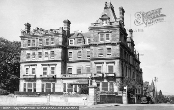 Photo of Tunbridge Wells, Earls Court Hotel c.1955