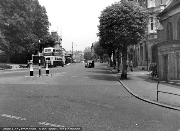 Photo of Tunbridge Wells, London Road c.1955