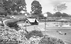 Pavilion And Bandstand, Calverley Grounds c.1955, Tunbridge Wells