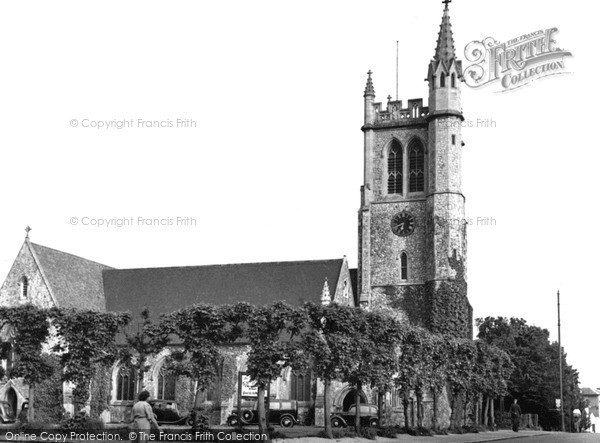 Photo of Tunbridge Wells, St John's Church c.1955