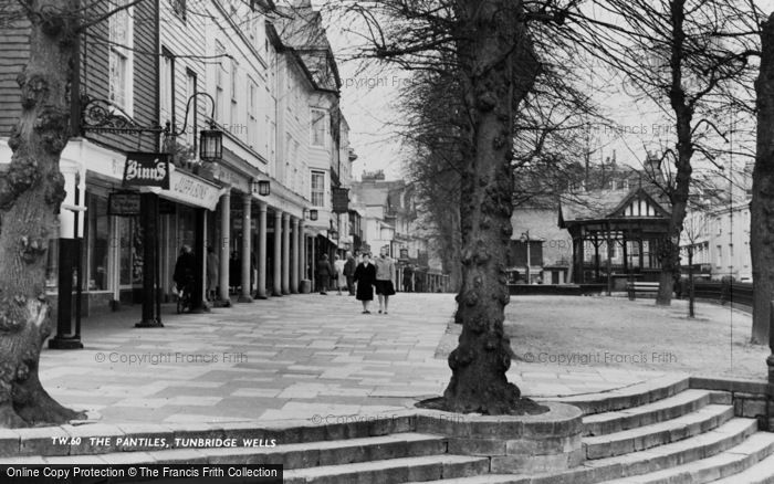 Photo of Tunbridge Wells, The Pantiles c.1960