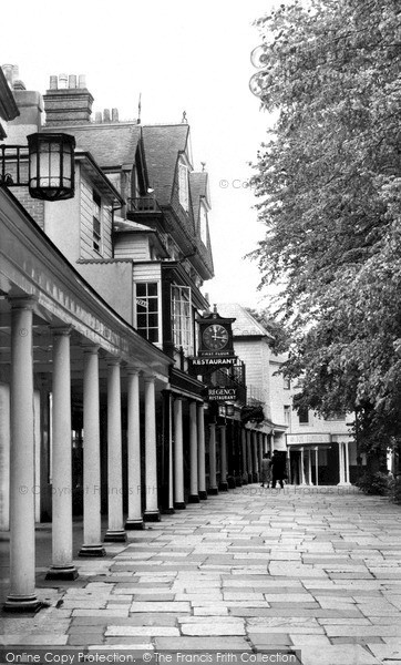 Photo of Tunbridge Wells, The Pantiles c.1960