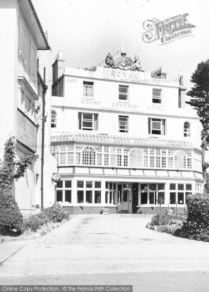 Photo of Tunbridge Wells, The Royal Mount Ephraim Hotel c.1955