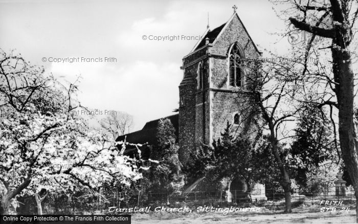 Photo of Tunstall, Church c.1955