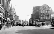 High Street c.1955, Tunstall