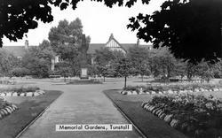 Memorial Gardens c.1950, Tunstall