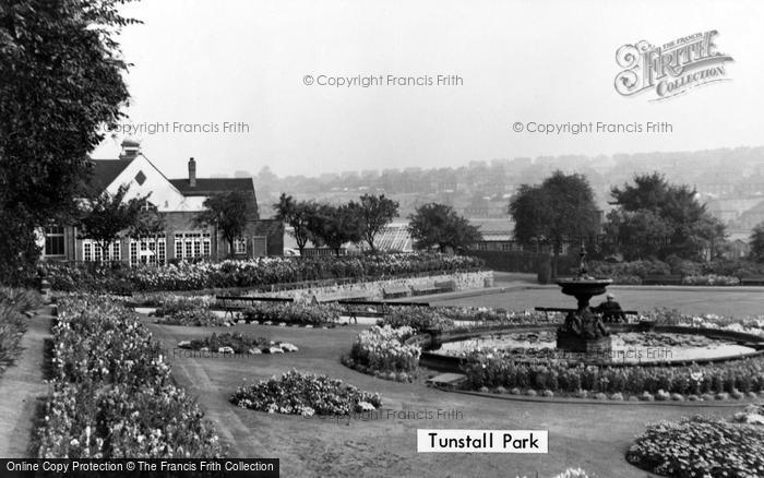Photo of Tunstall, Park c.1950