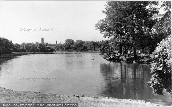 Photo of Tunstall, The Lake c.1940