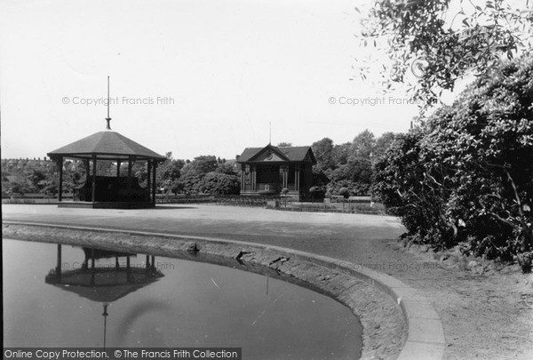 Photo of Tunstall, The Park c.1950