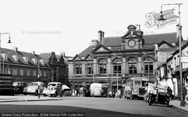 Photo of Tunstall, Town Hall 1956