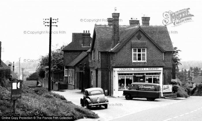 Photo of Turners Hill, Central Stores & Bakery c.1960