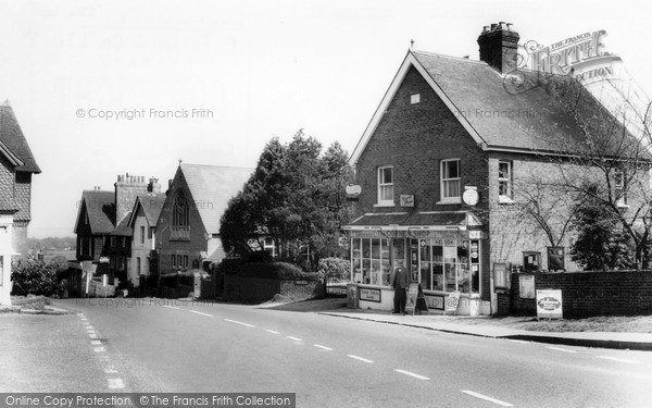 Photo of Turners Hill, Corner Shop And Chapel c.1965