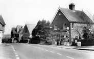 Corner Shop And Chapel c.1965, Turners Hill