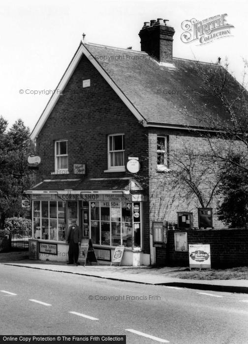 Photo of Turners Hill, Corner Shop c.1965