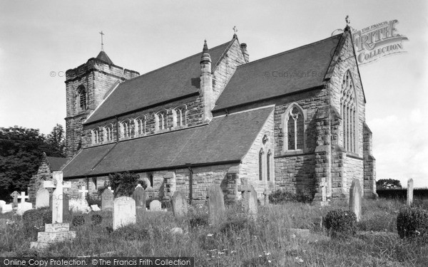 Photo of Turners Hill, St Leonard's Church c.1955