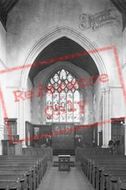 St Leonard's Church Interior c.1955, Turners Hill