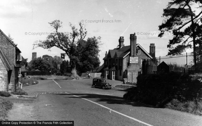 Photo of Turners Hill, The Crown And Cross Roads c.1955