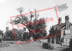 The Crown And Cross Roads c.1955, Turners Hill