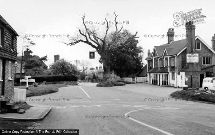 Photo of Turners Hill, The Crown And Cross Roads c.1960