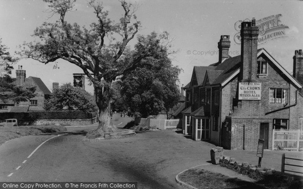 Photo of Turners Hill, The Crown Hotel c.1955