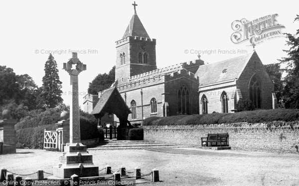 Photo of Turvey, All Saints Church c.1955