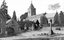 Church And Memorial c.1960, Turvey
