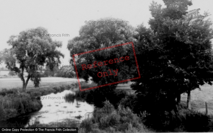 Photo of Turvey, River Ouse c.1950