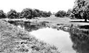 Turvey House And The Great Ouse c.1955, Turvey
