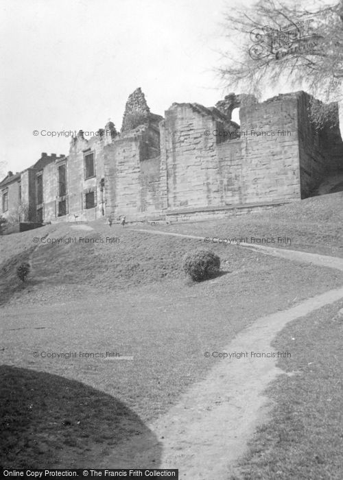 Photo of Tutbury, Castle 1948