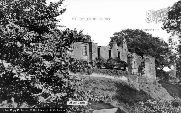 Photo of Tutbury, Castle c.1950