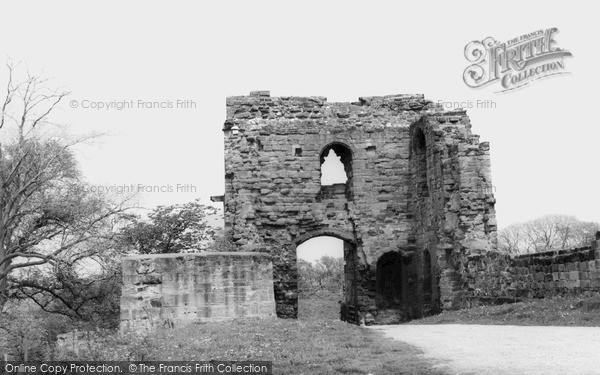 Photo of Tutbury, Castle, John O'gaunt's Tower c.1955
