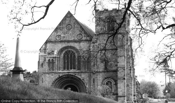Photo of Tutbury, St Mary's Church c.1955