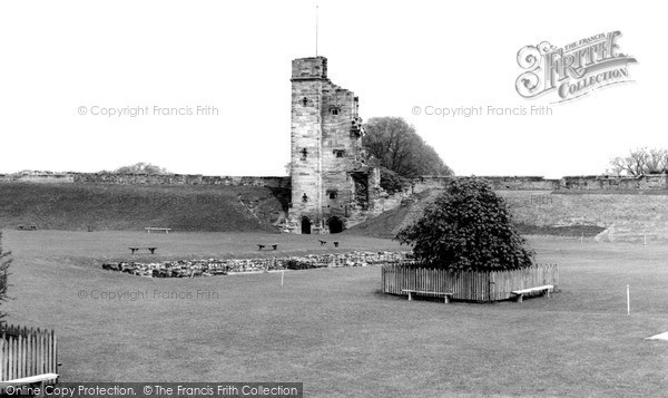 Photo of Tutbury, the Castle 1967